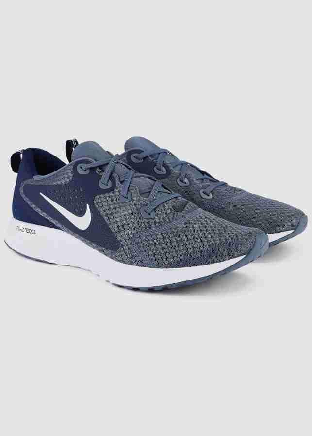 Men's legend react running shoes blue best sale