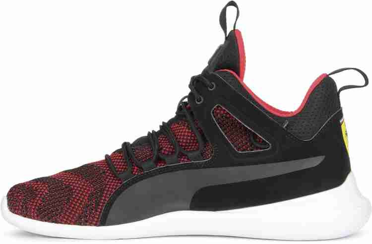 PUMA Ferrari SF Evo Cat mid Sneakers For Men Buy Puma Black Puma Black Puma Whi Color PUMA Ferrari SF Evo Cat mid Sneakers For Men Online at Best Price Shop Online