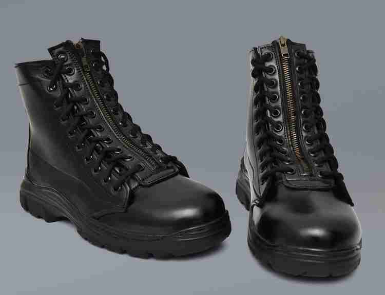 Para Commando Airforce Flying Boots Genuine Leather Light Weight