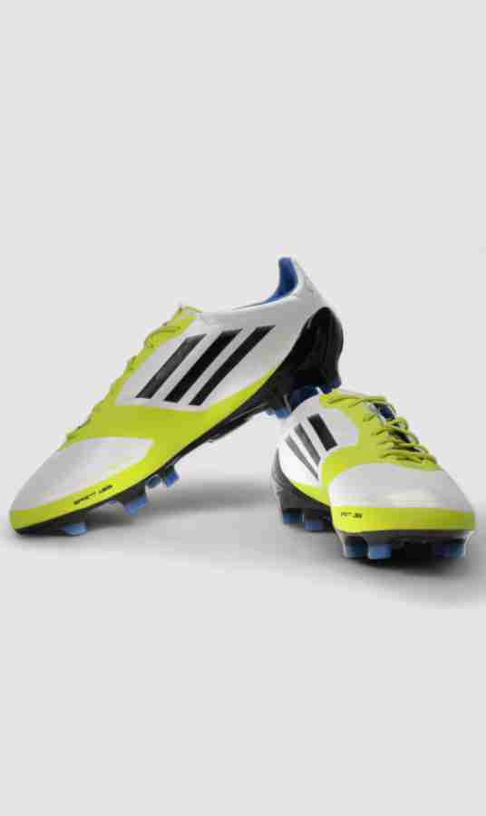 ADIDAS F50 Adizero Trx Fg Syn Football Shoes For Men Buy White Yellow Black Color ADIDAS F50 Adizero Trx Fg Syn Football Shoes For Men Online at Best Price Shop