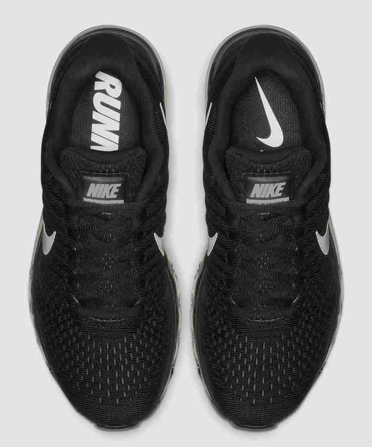 Flipkart Nike Air Max 2017 Black Silver Best Nike Air Max 2017