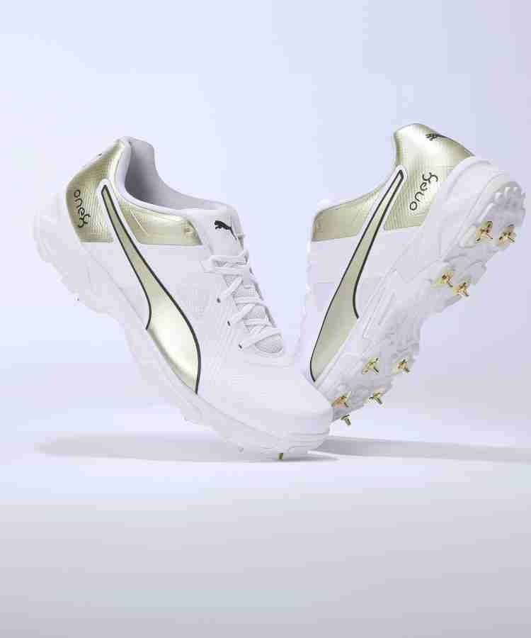 PUMA Virat Kohli x Spike 19.1 Gold Collectors Edition Cricket Shoes For Men Buy PUMA Virat Kohli x Spike 19.1 Gold Collectors Edition Cricket Shoes For Men Online at Best Price