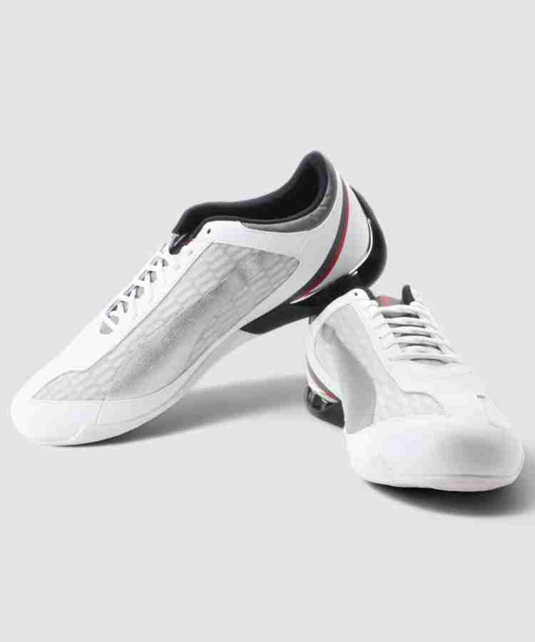 PUMA Power Race BMW Motorsports Sneakers For Men Buy White Silver Bmw Team Blue Color PUMA Power Race BMW Motorsports Sneakers For Men Online at Best Price Shop Online for