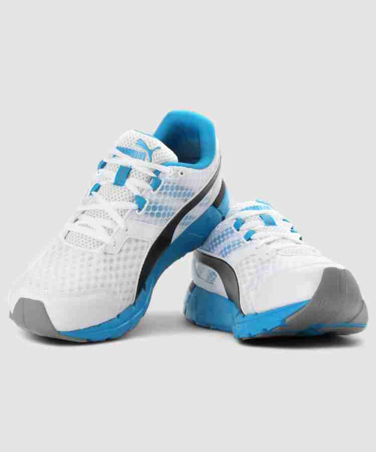 PUMA Poseidon v2 Running Shoes For Men Buy white atomic blue black Color PUMA Poseidon v2 Running Shoes For Men Online at Best Price Shop Online for Footwears in India Flipkart