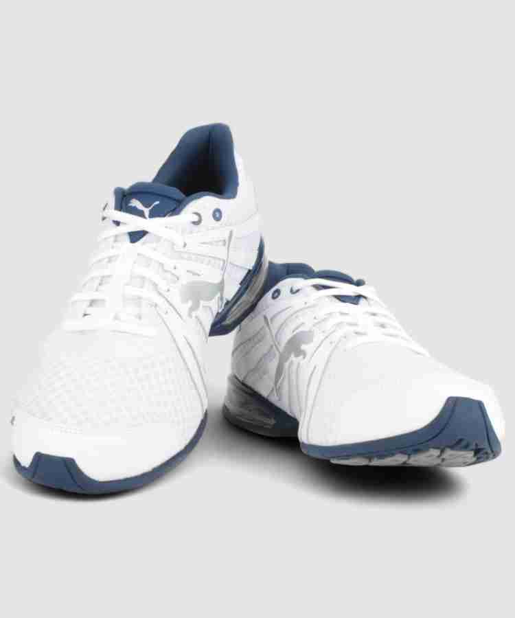 PUMA Cell Kilter Training Gym Shoes For Men Buy White Puma Silver Poseidon Color PUMA Cell Kilter Training Gym Shoes For Men Online at Best Price Shop Online