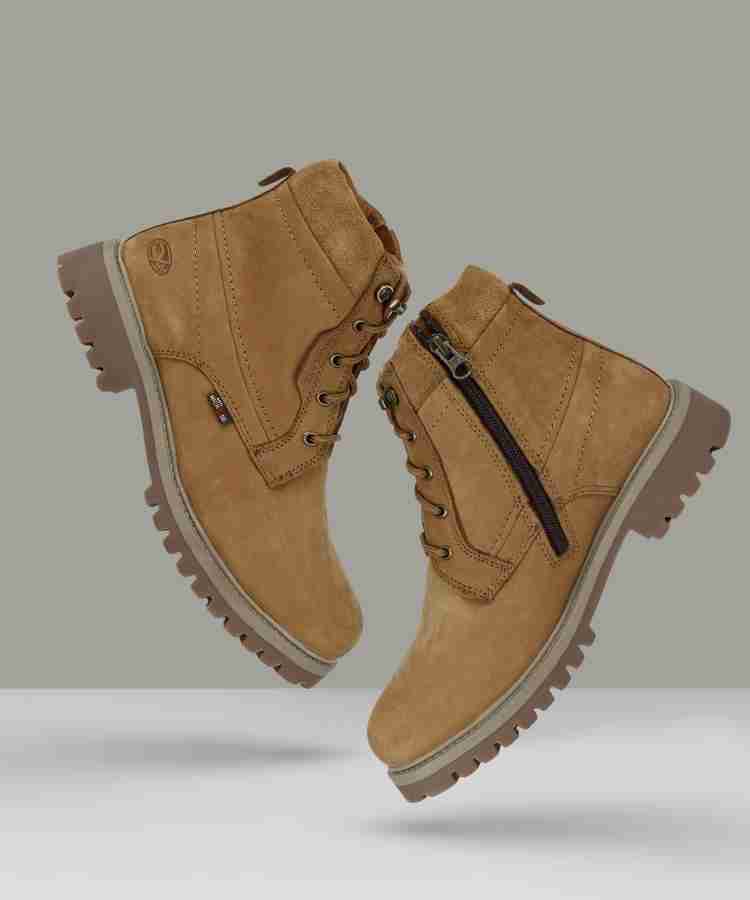 Woodland boots hot sale camel