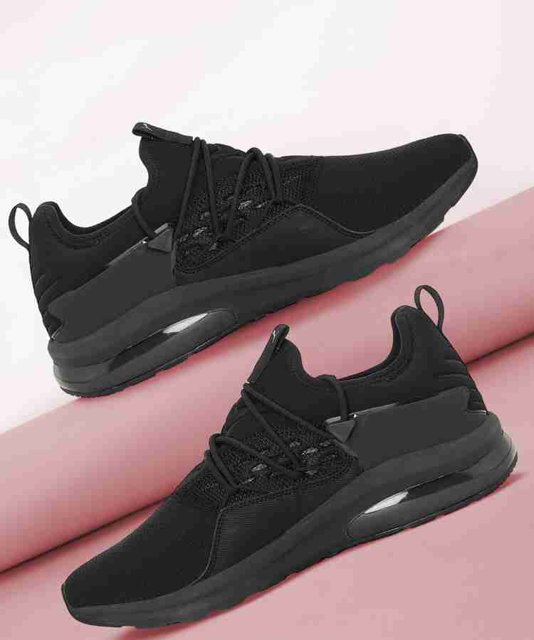 Puma black shoes flipkart shop