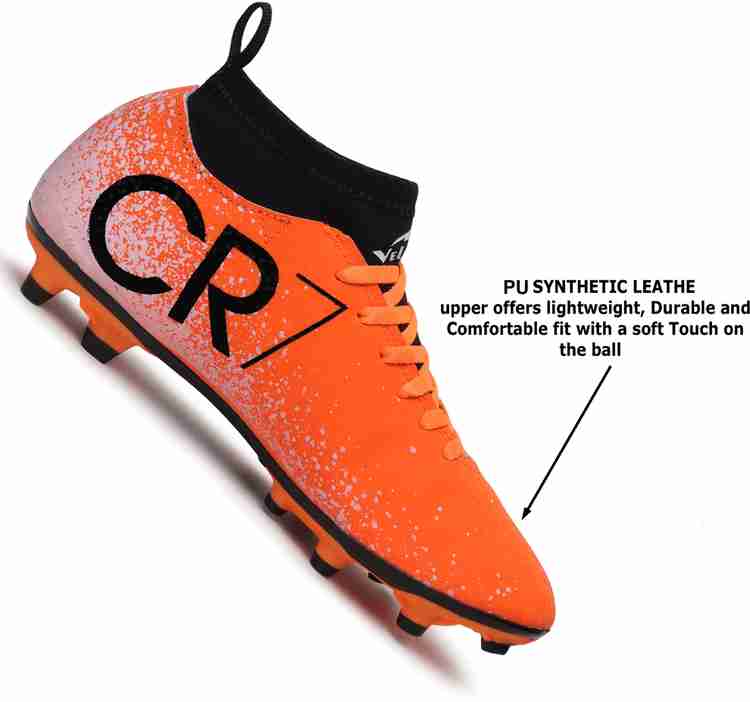 Cr7 top cleats orange