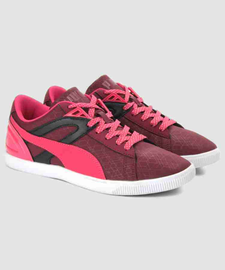 PUMA Future Glyde Lite Lo Wn s Sneakers For Women Buy Cabernet Virtual Pink Black Color PUMA Future Glyde Lite Lo Wn s Sneakers For Women Online at Best Price Shop Online