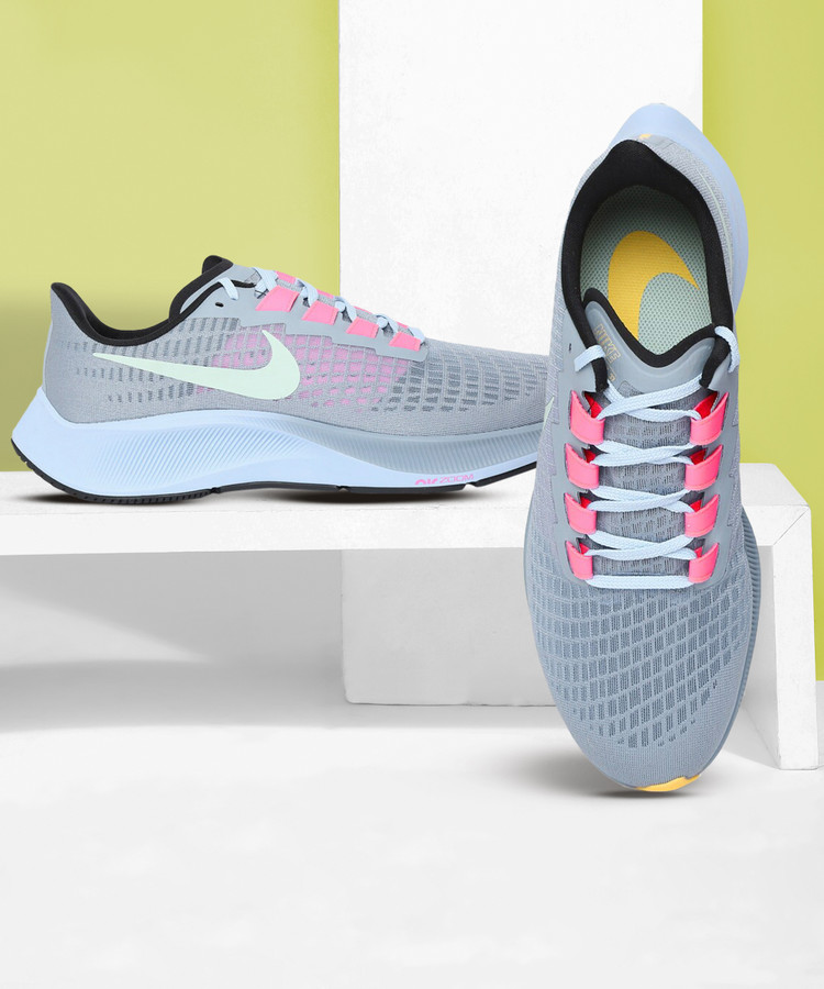 NIKE Grey Air Zoom Pegasus 37 Running Shoes For Men - Buy NIKE Grey Air Zoom  Pegasus 37 Running Shoes For Men Online at Best Price - Shop Online for  Footwears in India | Flipkart.com