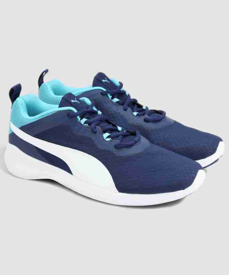 PUMA Pacer Evo Running Shoes For Men Buy NRGY TURQUOISE BLUE DEPTHS PUMA WHITE Color PUMA Pacer Evo Running Shoes For Men Online at Best Price Shop Online for Footwears in India