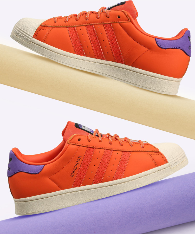 Adidas superstar 80s metal toe womens Orange clearance