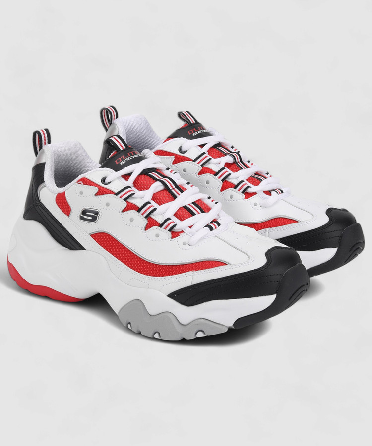 Best skechers d lite white 2025