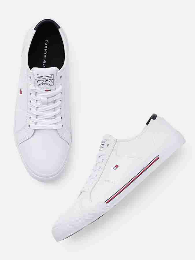 Tommy hilfiger canvas sneakers on sale