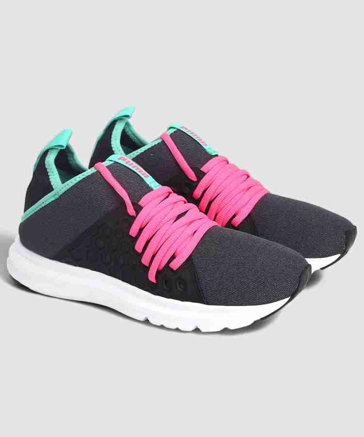 PUMA Enzo NF Mid Wn s Training Gym Shoes For Women Buy Puma Black KNOCKOUT PINK Color PUMA Enzo NF Mid Wn s Training Gym Shoes For Women Online at Best Price