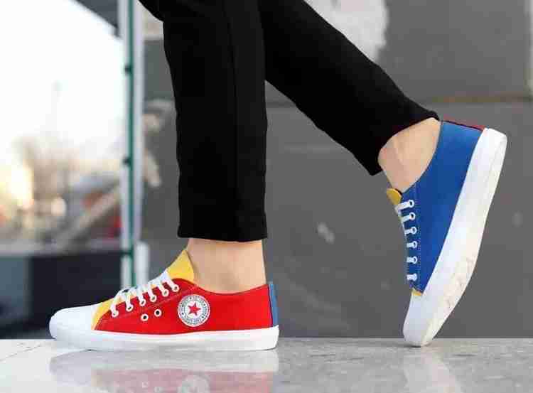 My Walk Alll Star Multicolour Casual Sneakers Stylish and Trendy Party Canvas Shoes Canvas Shoes For Men Buy My Walk Alll Star Multicolour Casual Sneakers Stylish and Trendy Party Canvas Shoes