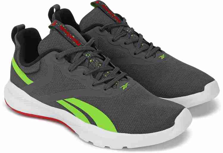 Reebok red running online shoes