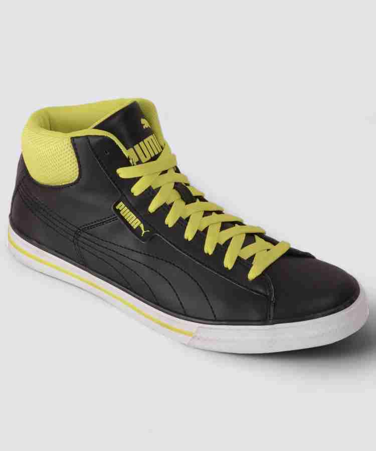 Puma black yellow deals