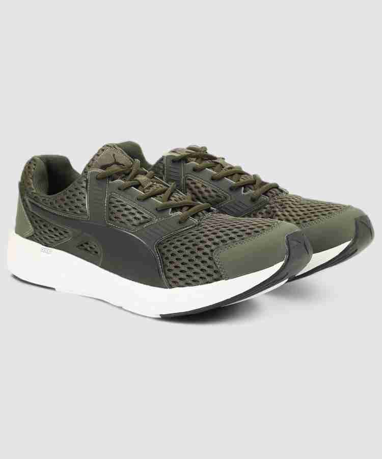 PUMA NRGY Driver Running Shoes For Men Buy Forest Night Puma Black Color PUMA NRGY Driver Running Shoes For Men Online at Best Price Shop Online for Footwears in India