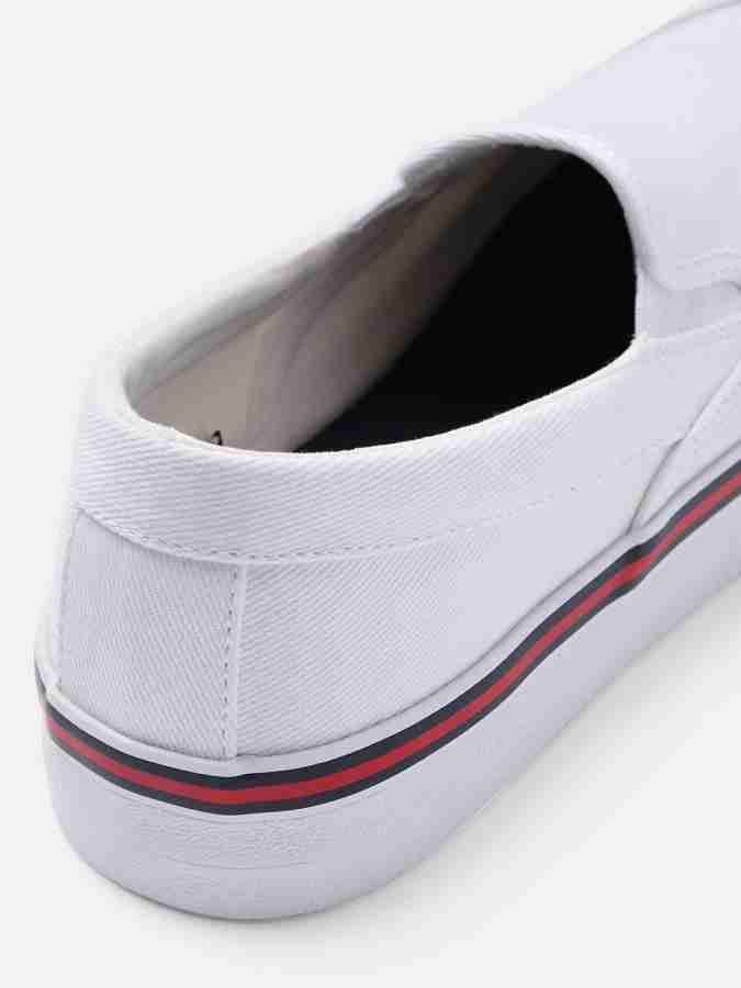 Tommy hilfiger deals slip on white