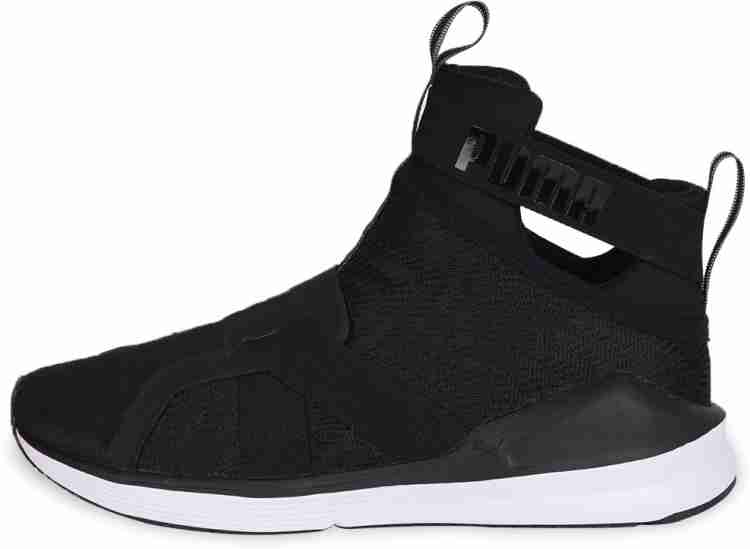 PUMA Fierce Strap Swirl Wn s Training Gym Shoes For Women Buy Puma Black Puma White Color PUMA Fierce Strap Swirl Wn s Training Gym Shoes For Women Online at