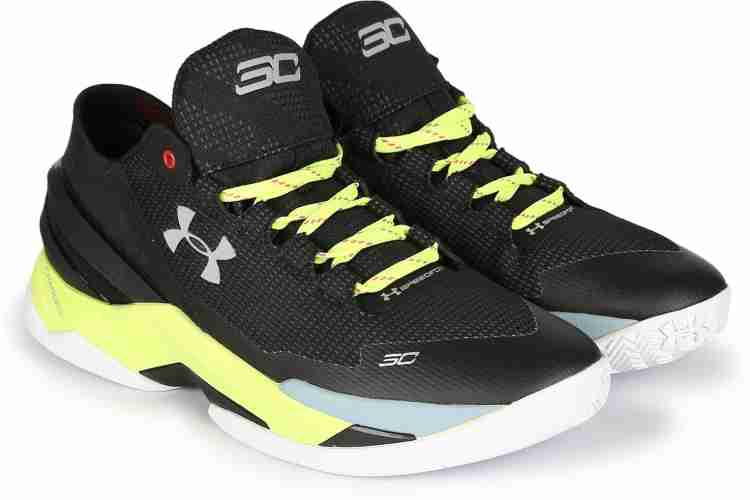 Curry black and yellow shoes hotsell