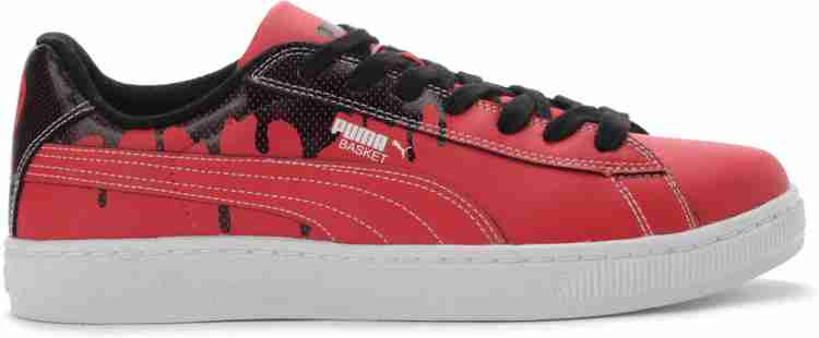 PUMA Basket City Sneakers For Men Buy High Risk Red Black Color PUMA Basket City Sneakers For Men Online at Best Price Shop Online for Footwears in India Flipkart