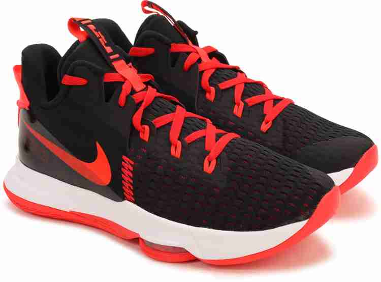 Nike lebron hot sale 5 red