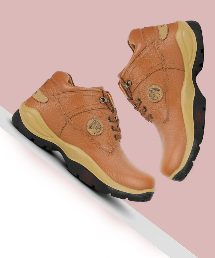 Red Chip Red Chief Suj Read Chip Shuj Leather Shoes Red N Chief - Main Image