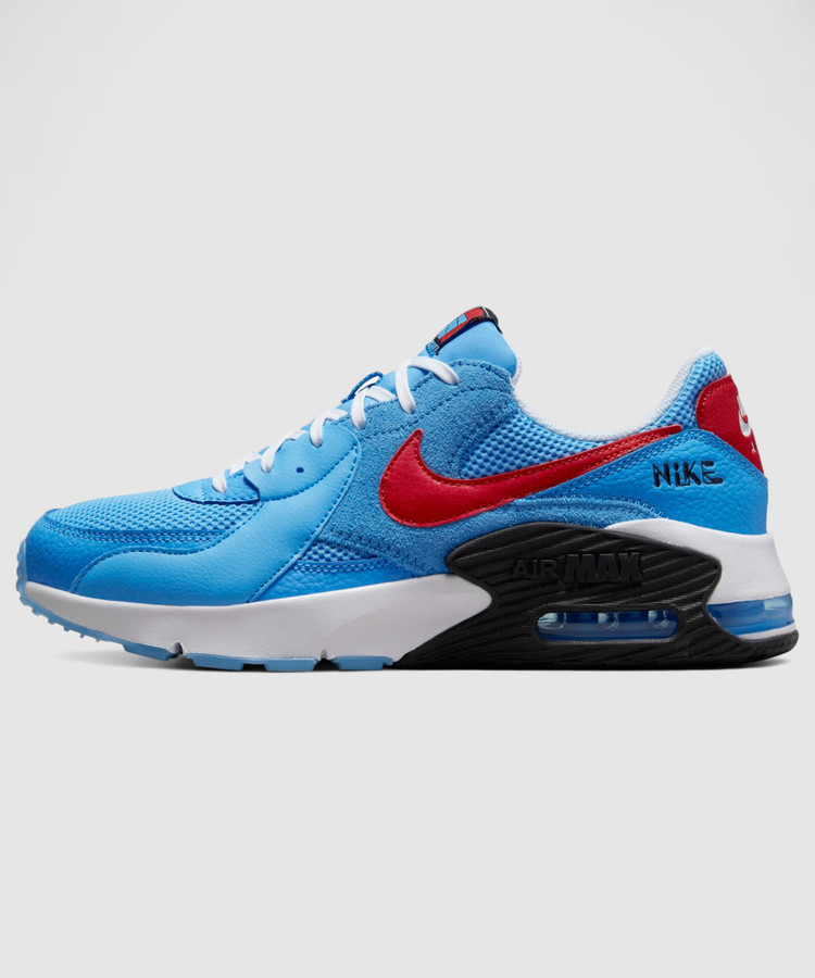 nike air max excee blue and green