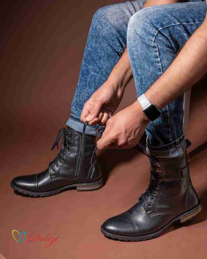 Delize Delize Derby Boots For Men