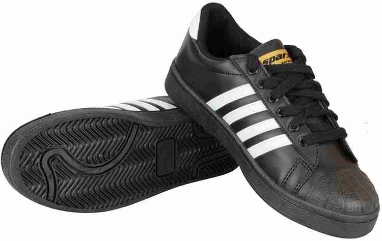 Sparx superstar shoes black on sale