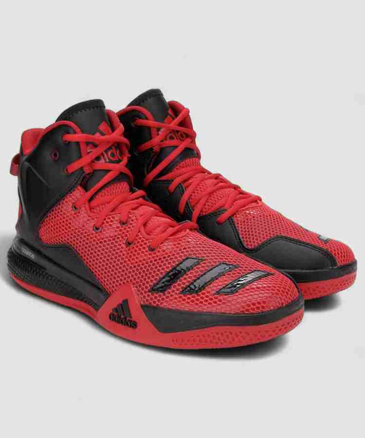 ADIDAS DT BBALL MID Basketball Shoes For Men Buy SCARLE FTWWHT POWRED Color ADIDAS DT BBALL MID Basketball Shoes For Men Online at Best Price Shop Online for Footwears in India