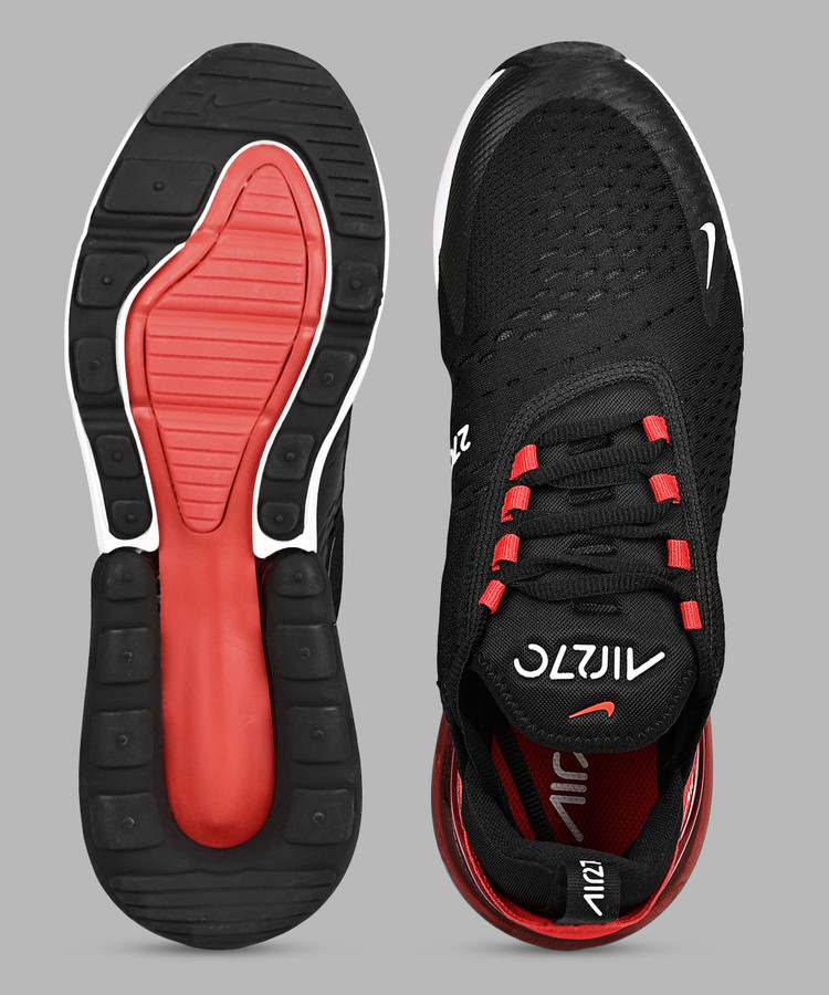 nike air max 270 red running shoes