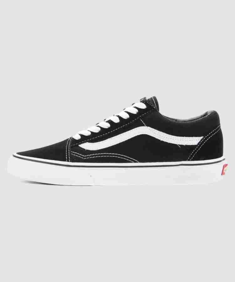 Vans old skool black flipkart top