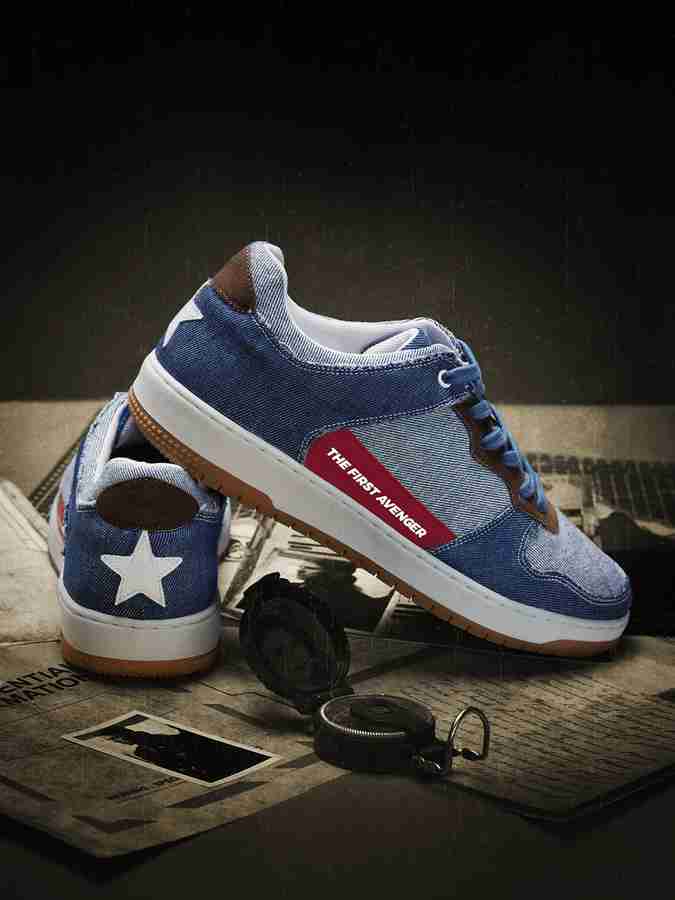 The Souled Store Captain America Super Soldier Sneakers For Men Buy The Souled Store Captain America Super Soldier Sneakers For Men Online at Best Price Shop Online for Footwears in