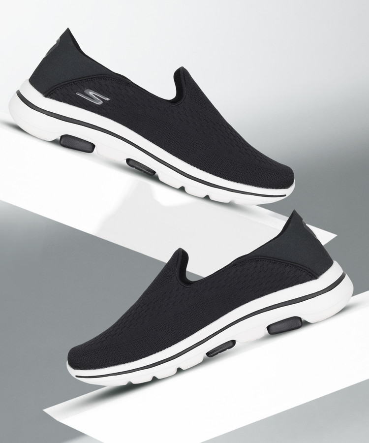 Memory Foam Skechers For Work Men's 76690 Black Skechers Go