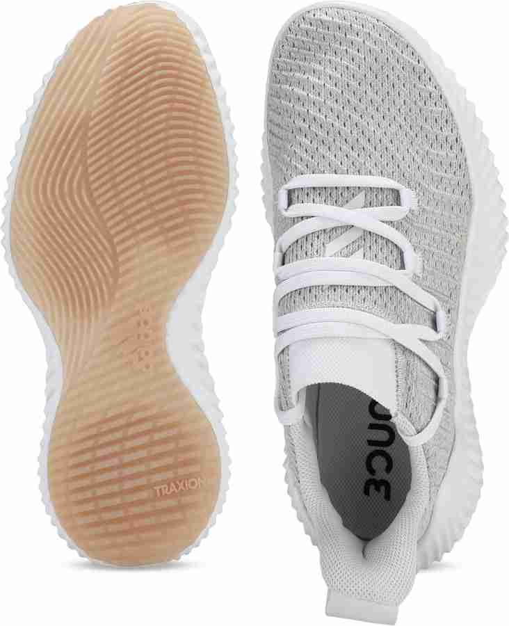 Adidas alphabounce trainer grey discount