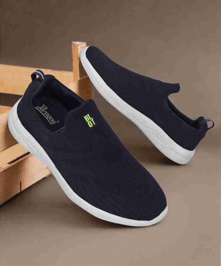 Paragon Walking Shoes Soft Cushioned Footbed Lightweight Durable Canvas Shoes For Men