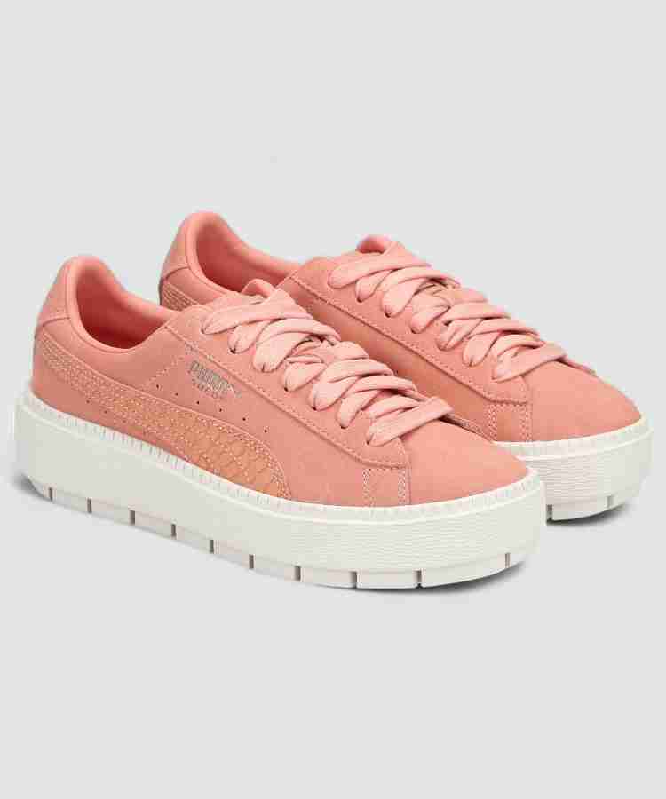 PUMA Suede Platform Trace Animal Dusty Coral Sneakers For Women Buy PUMA Suede Platform Trace Animal Dusty Coral Sneakers For Women Online at Best Price Shop Online for Footwears in