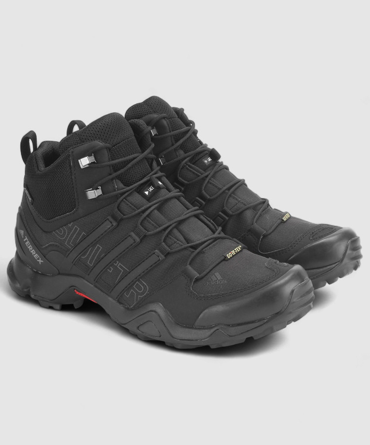 ADIDAS TERREX SWIFT R MID GTX Outdoor Shoes For Men - Buy  CBLACK/CBLACK/DKGREY Color ADIDAS TERREX SWIFT R MID GTX Outdoor Shoes For  Men Online at Best Price - Shop Online for