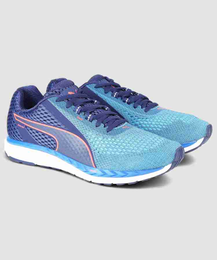 PUMA Speed 500 IGNITE 2 Running Shoes For Men Buy Blue Depths Nrgy Turq Color PUMA Speed 500 IGNITE 2 Running Shoes For Men Online at Best Price Shop Online for