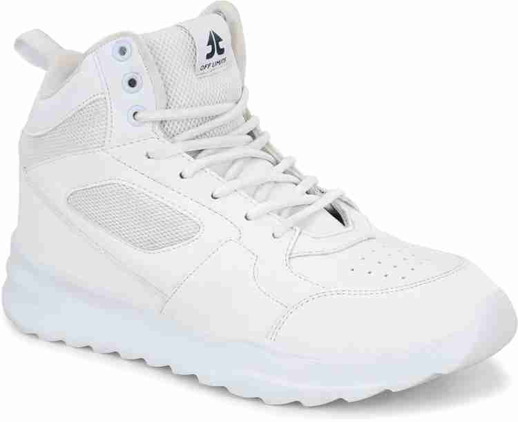 OFF LIMITS Men White Basketball memory foam Sneaker shoe Sneakers For Men