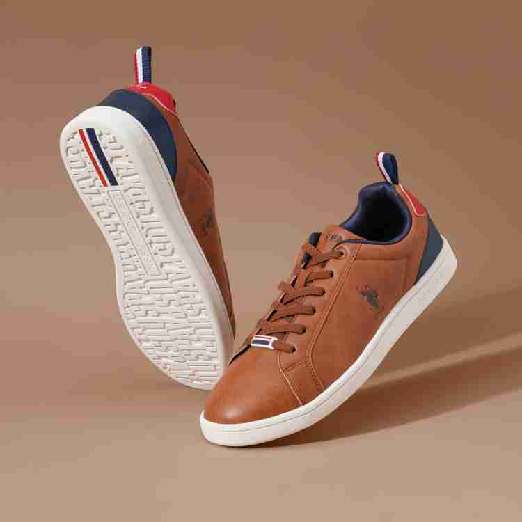 Us polo 2025 brown sneakers