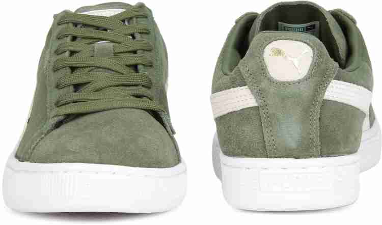 Puma suede classic olive night birch hotsell