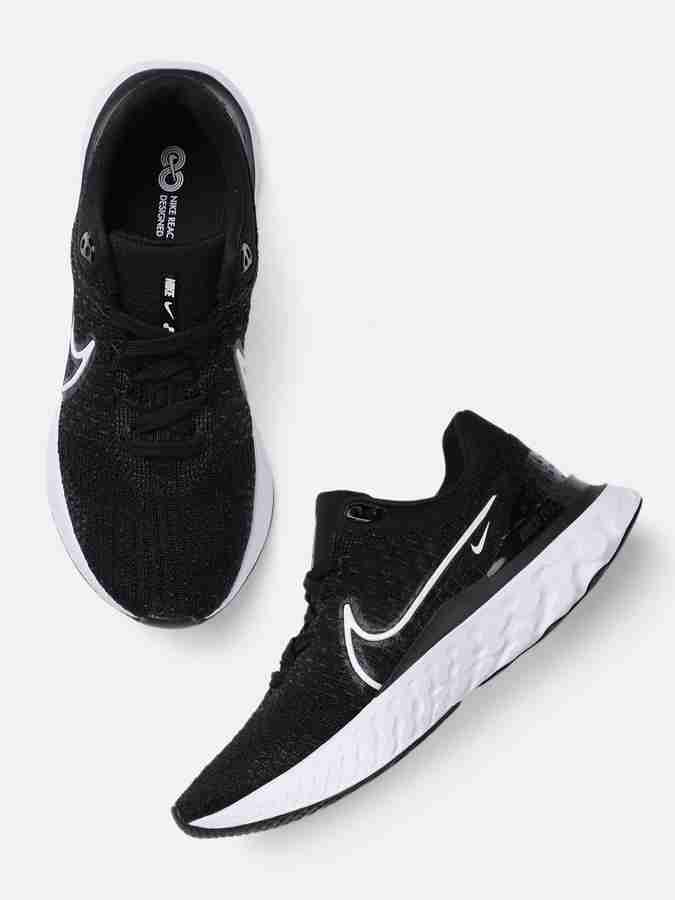 NIKE Nike Women Black React Infinity Run Flyknit 3 Road Running