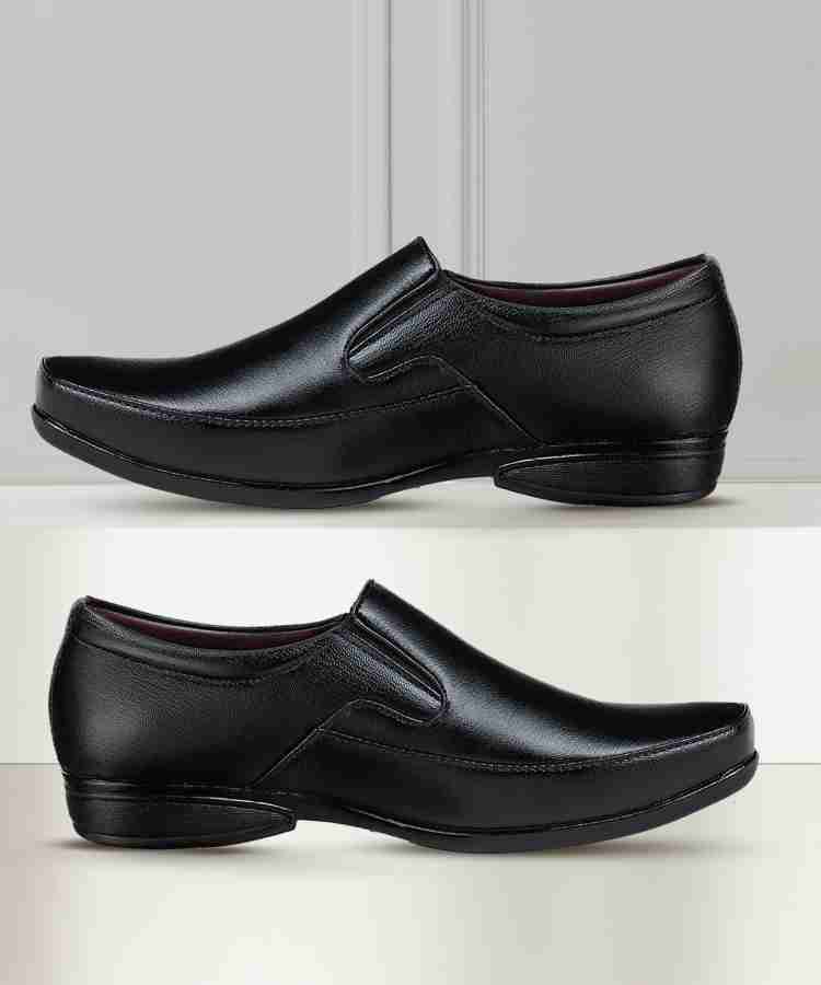 New look black deals leather shoes