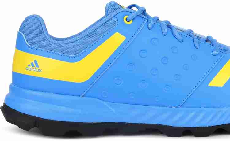 Adidas flexcloud blue/yellow 2024 hockey shoes 2017