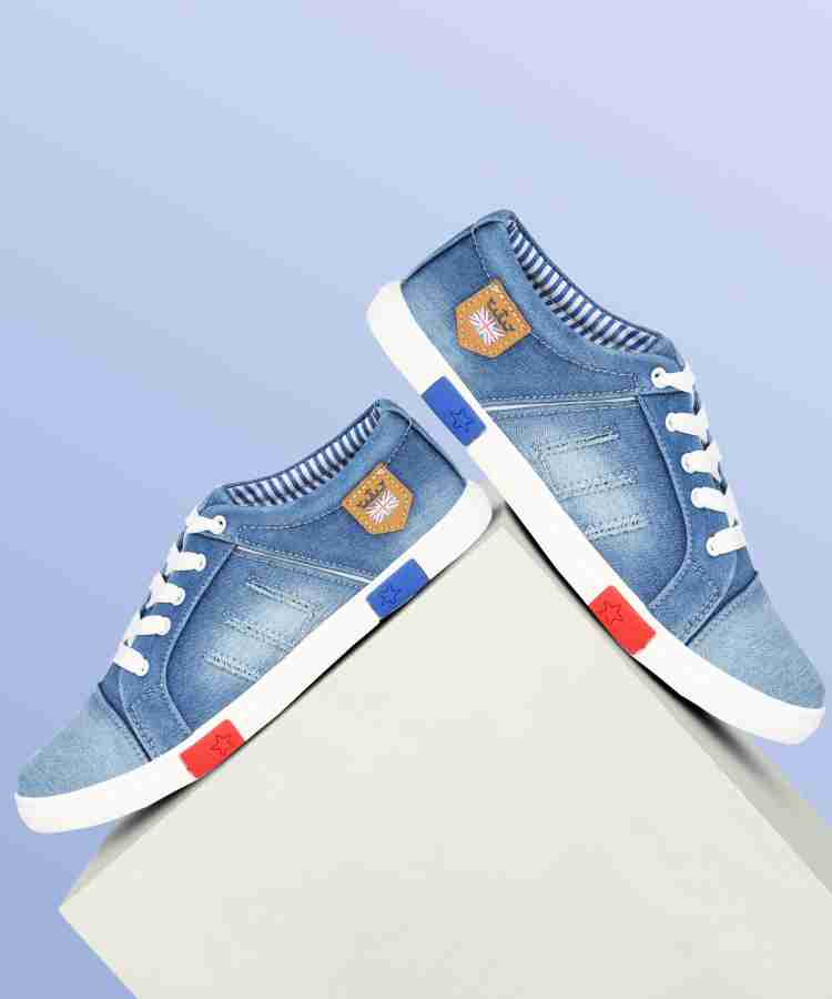 Denim shoes hot sale flipkart