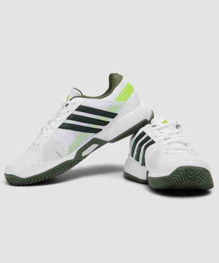 ADIDAS Barricade Team 3 Tennis Shoes For Men Buy White Color ADIDAS Barricade Team 3 Tennis Shoes For Men Online at Best Price Shop Online for Footwears in India Flipkart